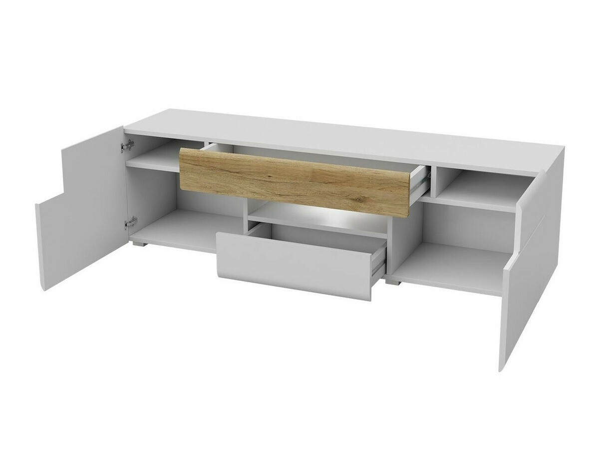 TV-alus Torsone 101 (Valge + Läikiv valge)