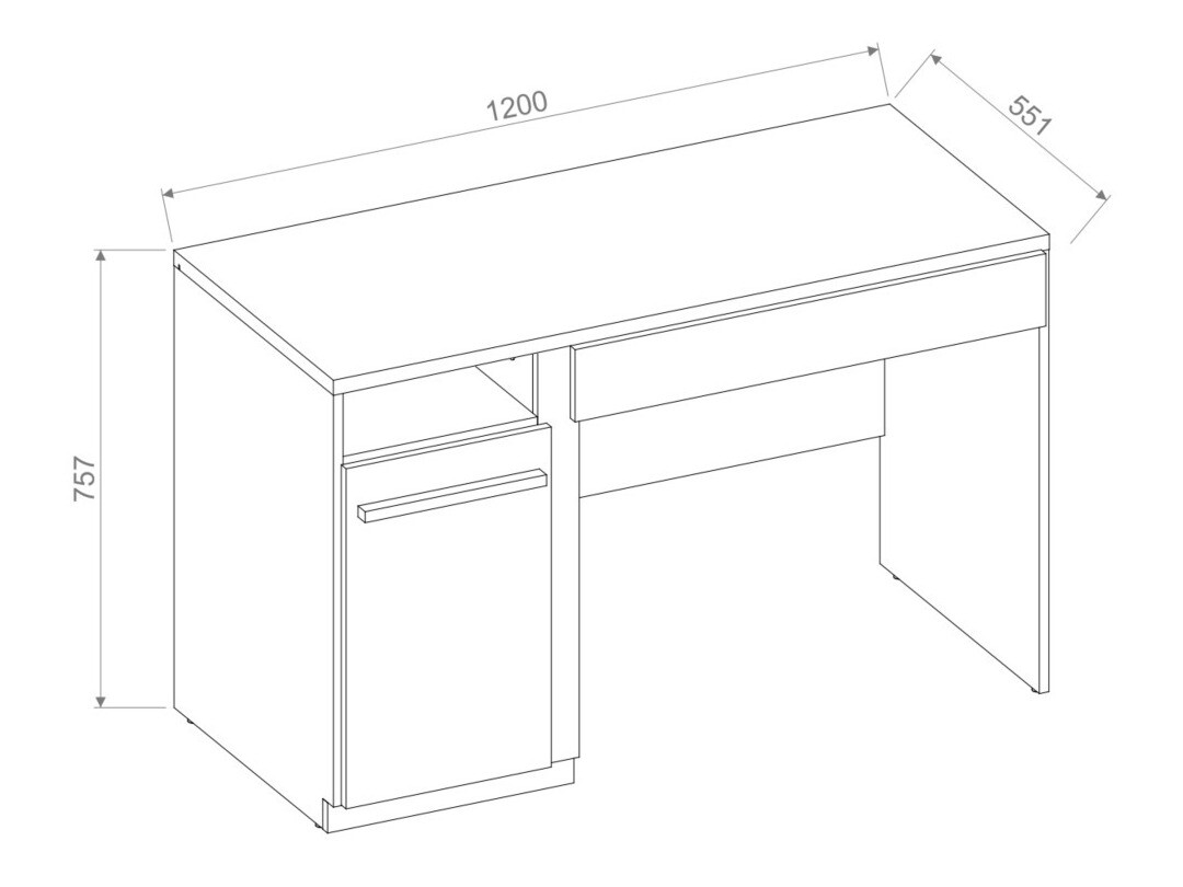 Kirjutuslaud Felfera 105