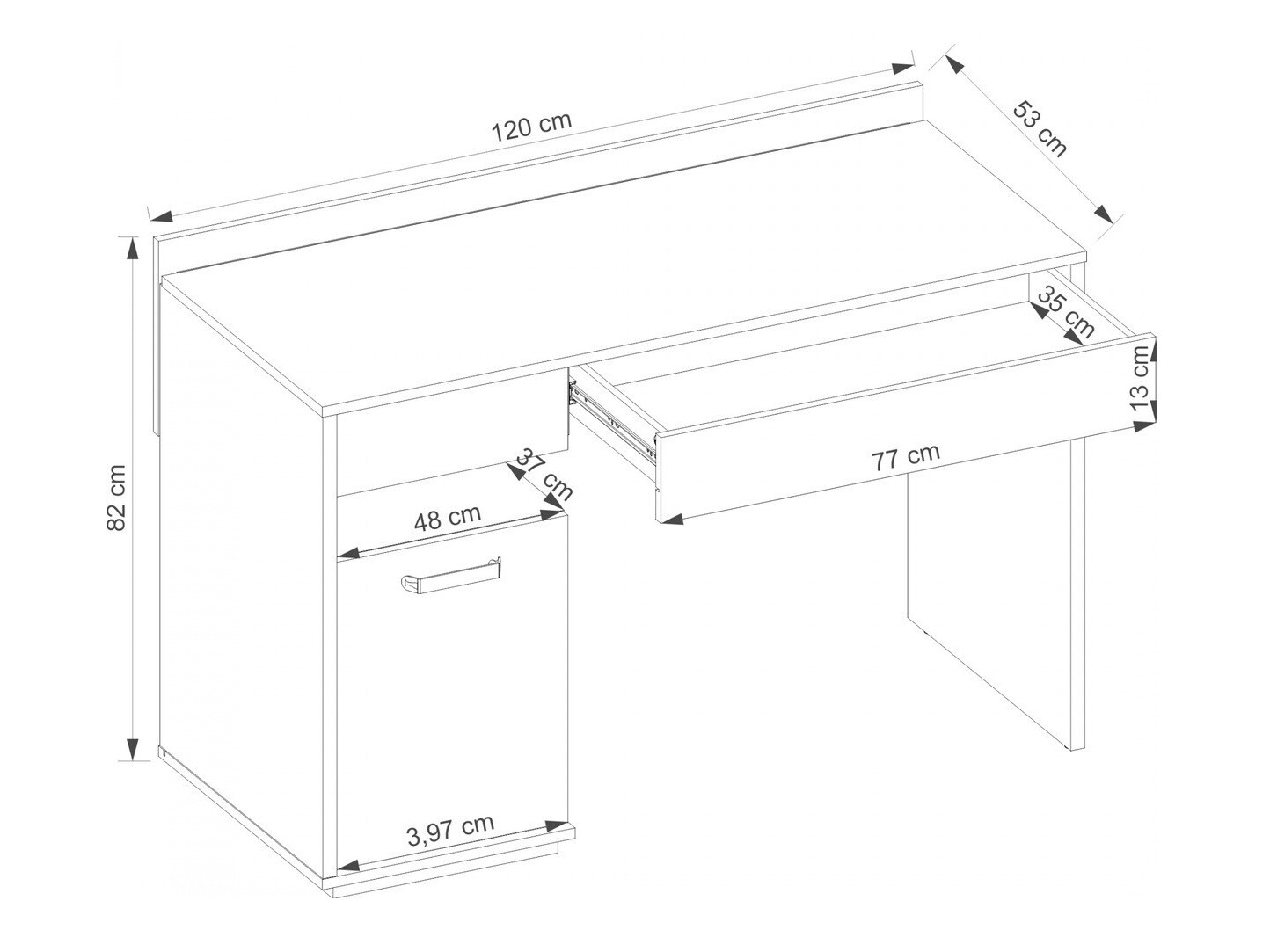 Kirjutuslaud Orlveno 111