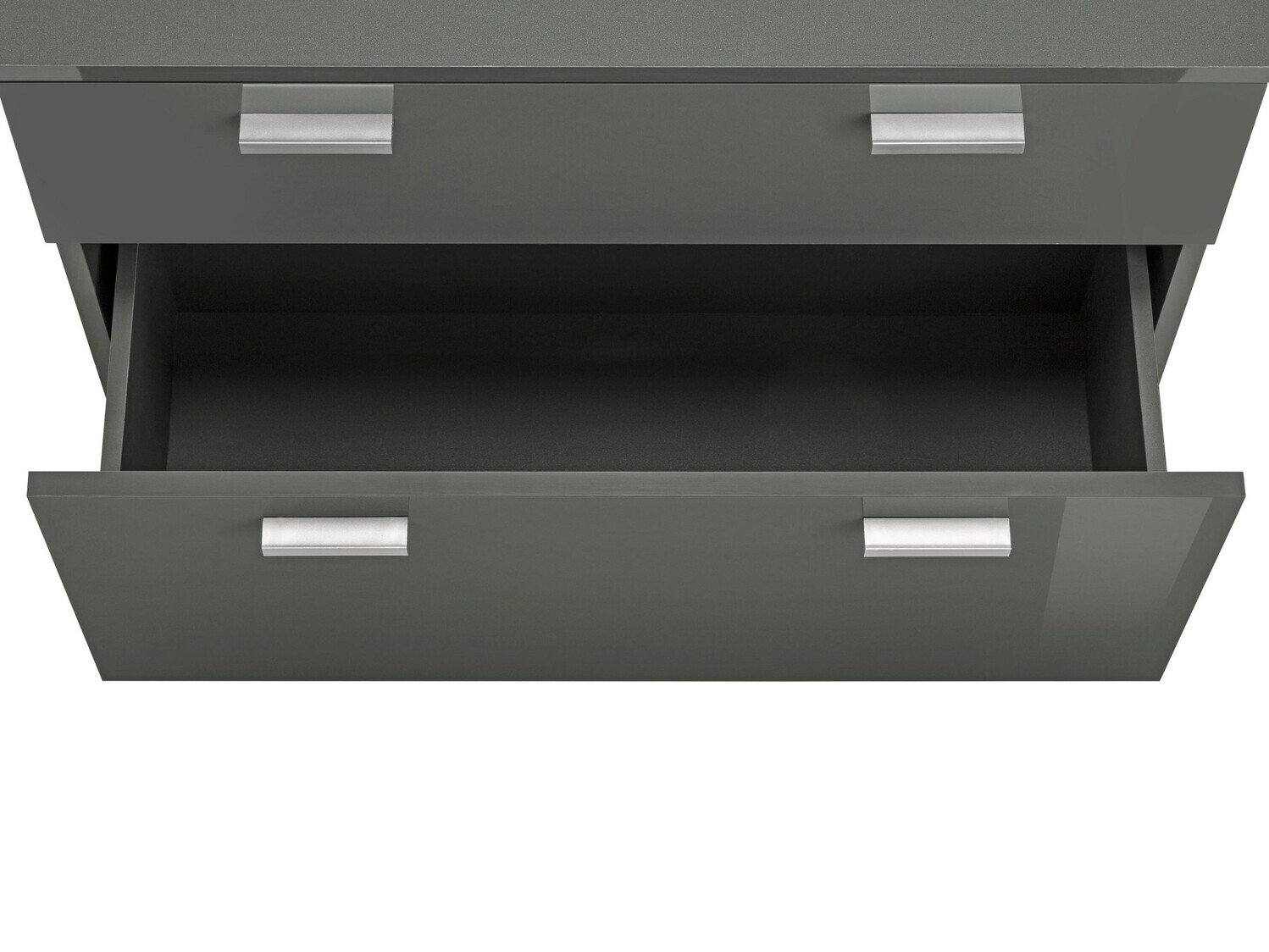 Vannitoa põrandakapp kraanikausile Denton 365 (Läikiv hall)