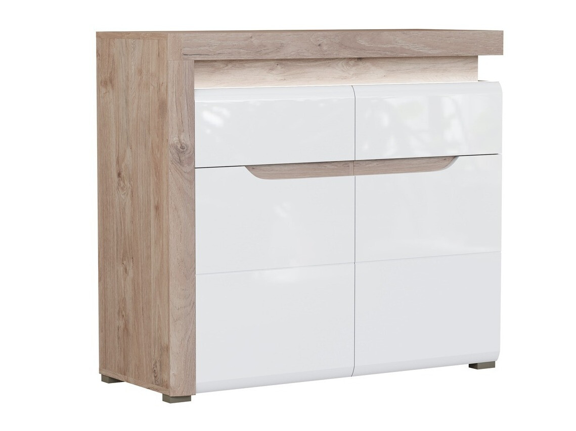 Kummut Revelmi 102 (Tamm + Läikiv valge)