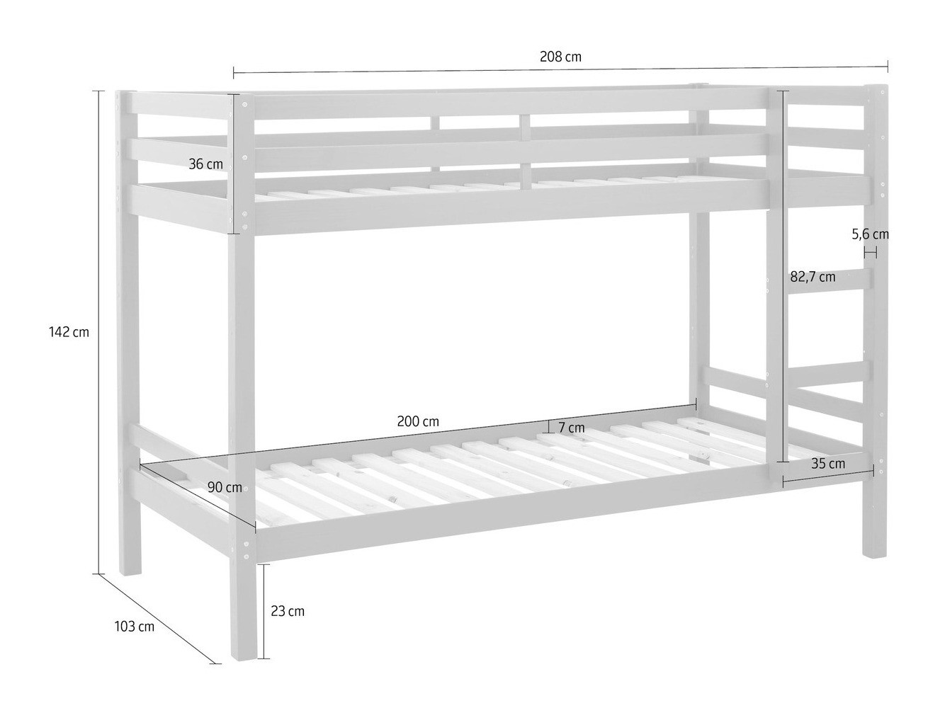 Narivoodi Ruvfiva 100 (Valge)