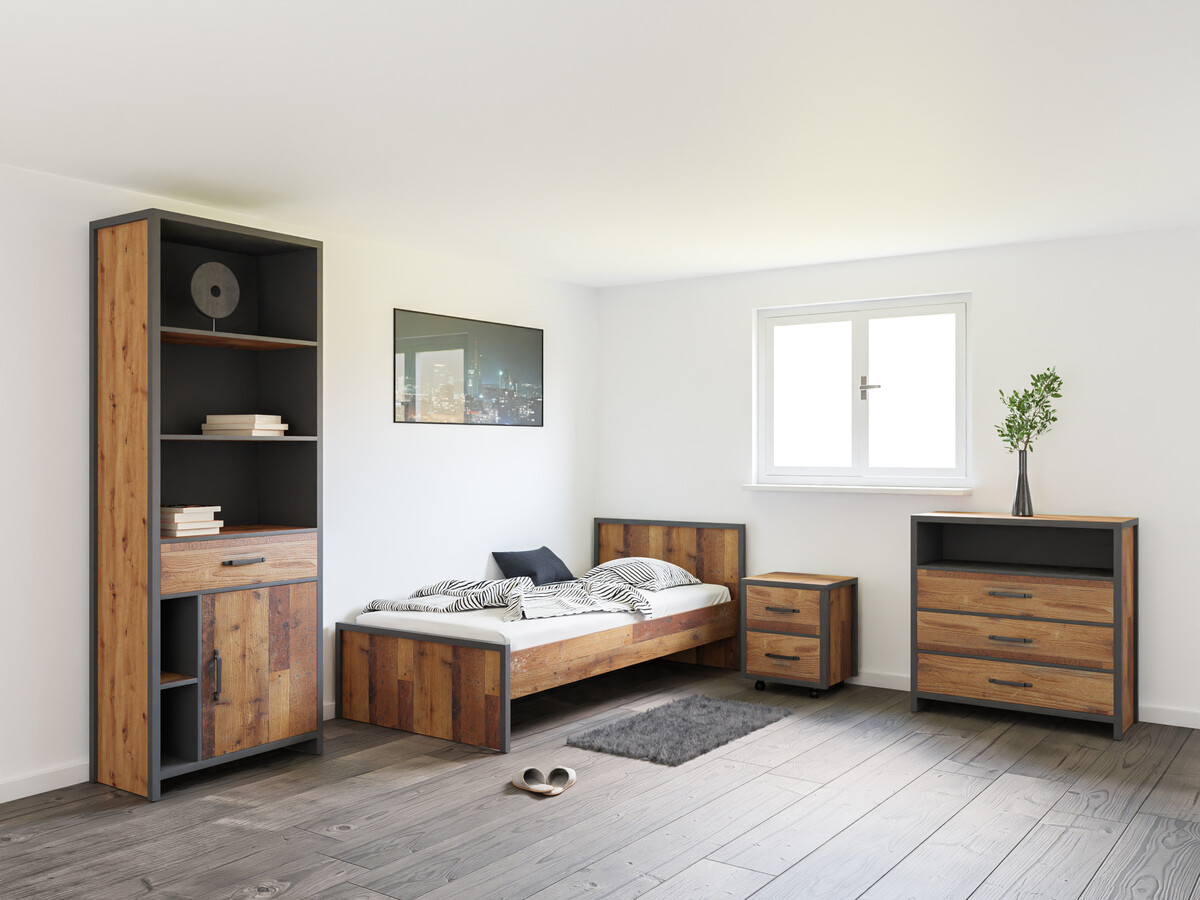 Mööblikomplekt Belsera 112 (Pruun + Matera hall)