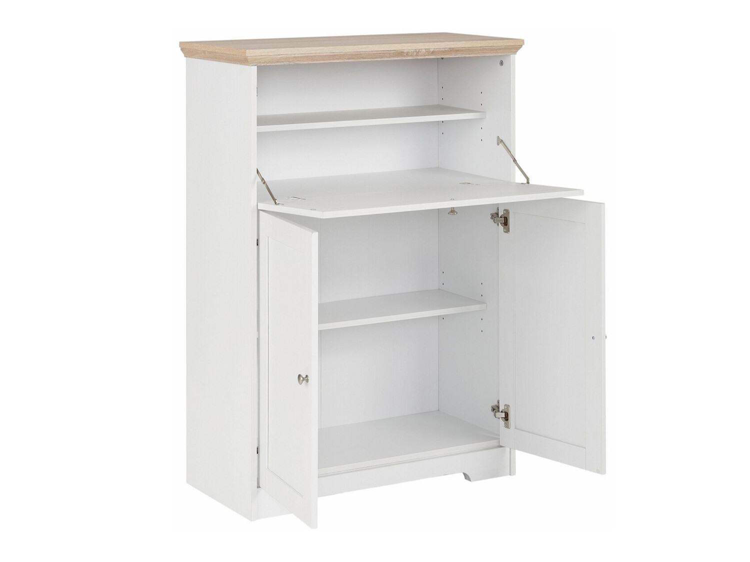 Kapp Odemela 107 (Valge + Hele tamm)