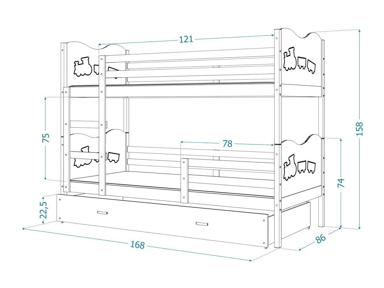 Narivoodi Aurora 110 (Mänd)