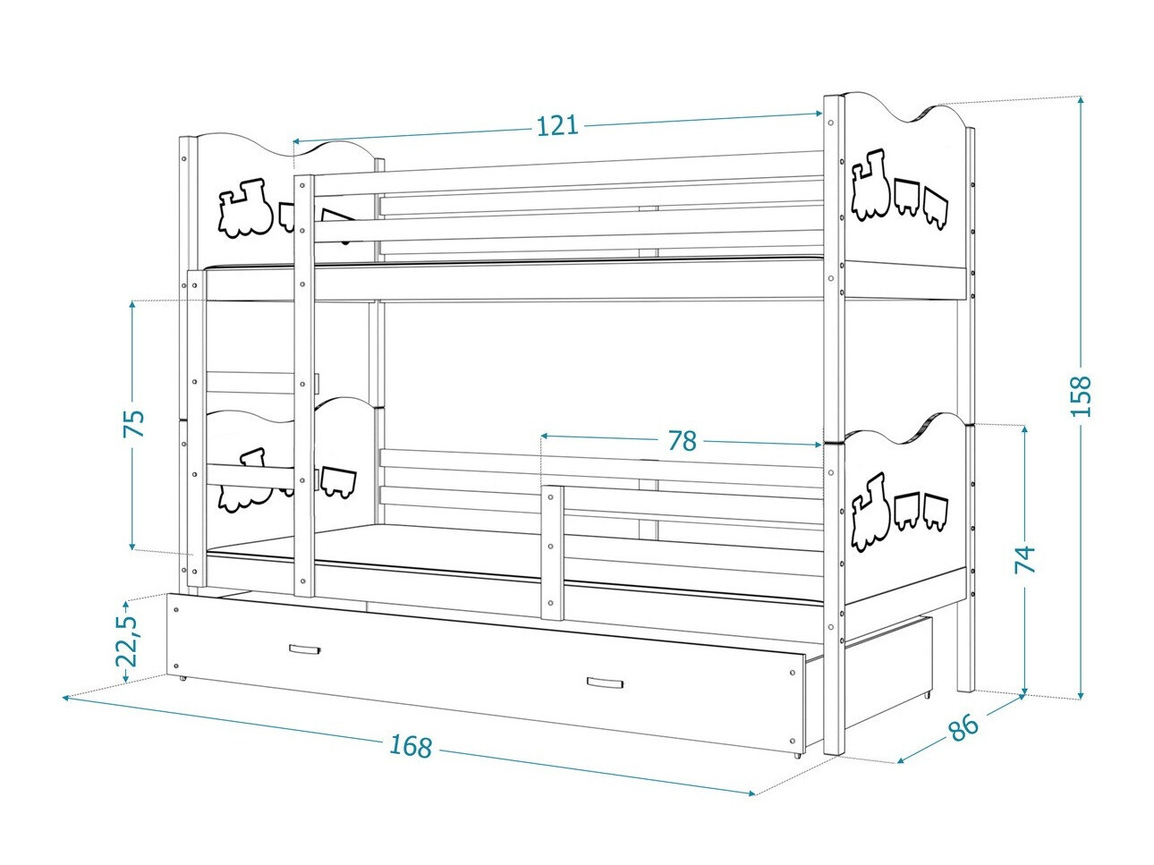Narivoodi Aurora 110 (Mänd)