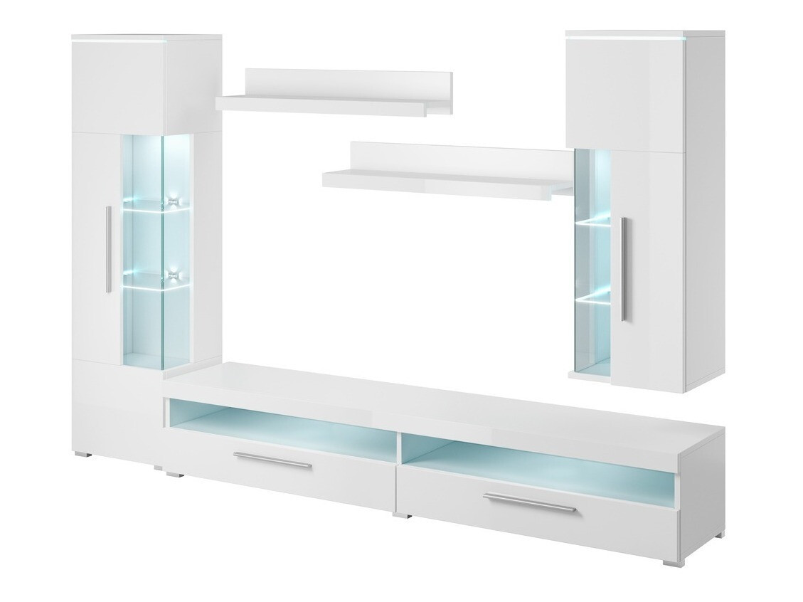 Elutoa komplekt Torvire 108 (Valge + Läikiv valge)