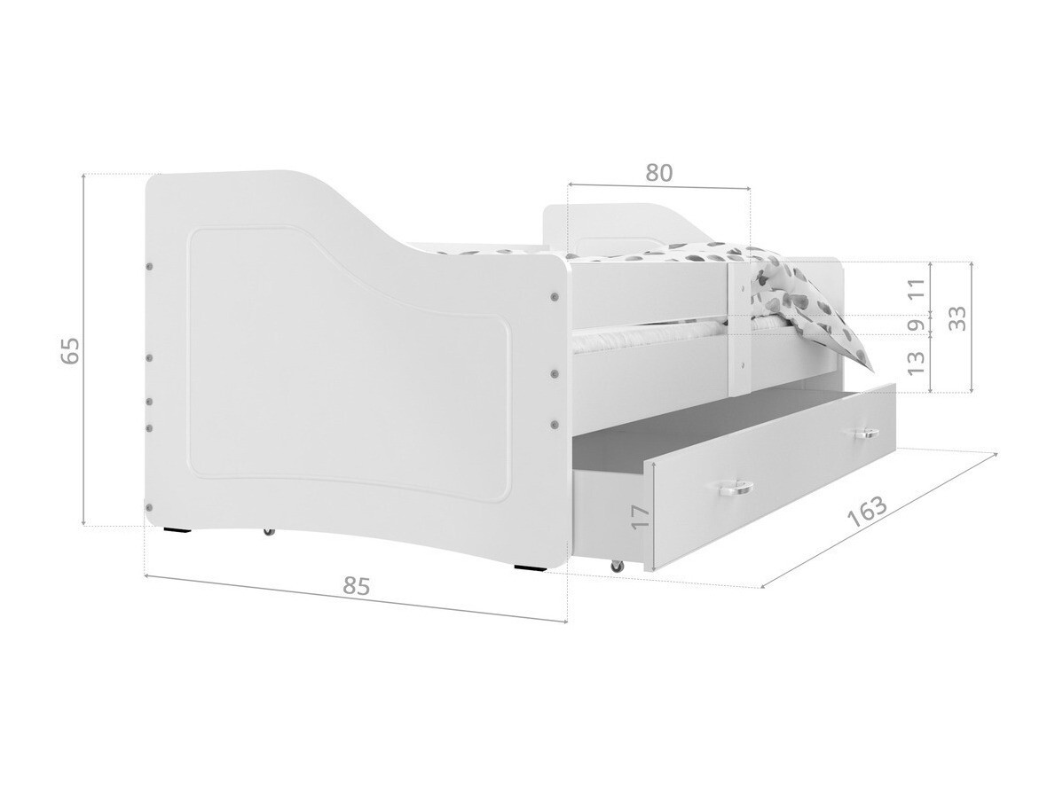 Voodi Aurora 136 (Hall)