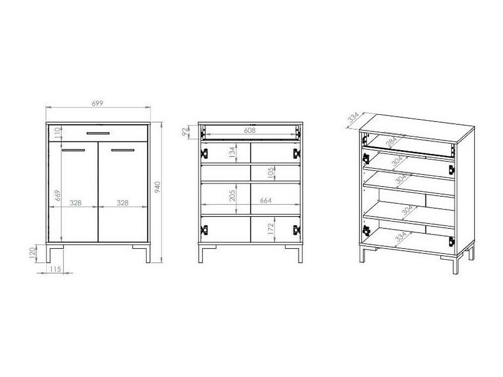 Esikukomplekt Larnolo 108