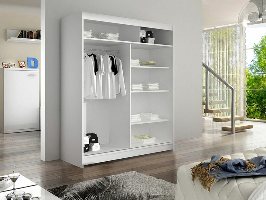 Riidekapp Closico 148 (Must + Artisan tamm)