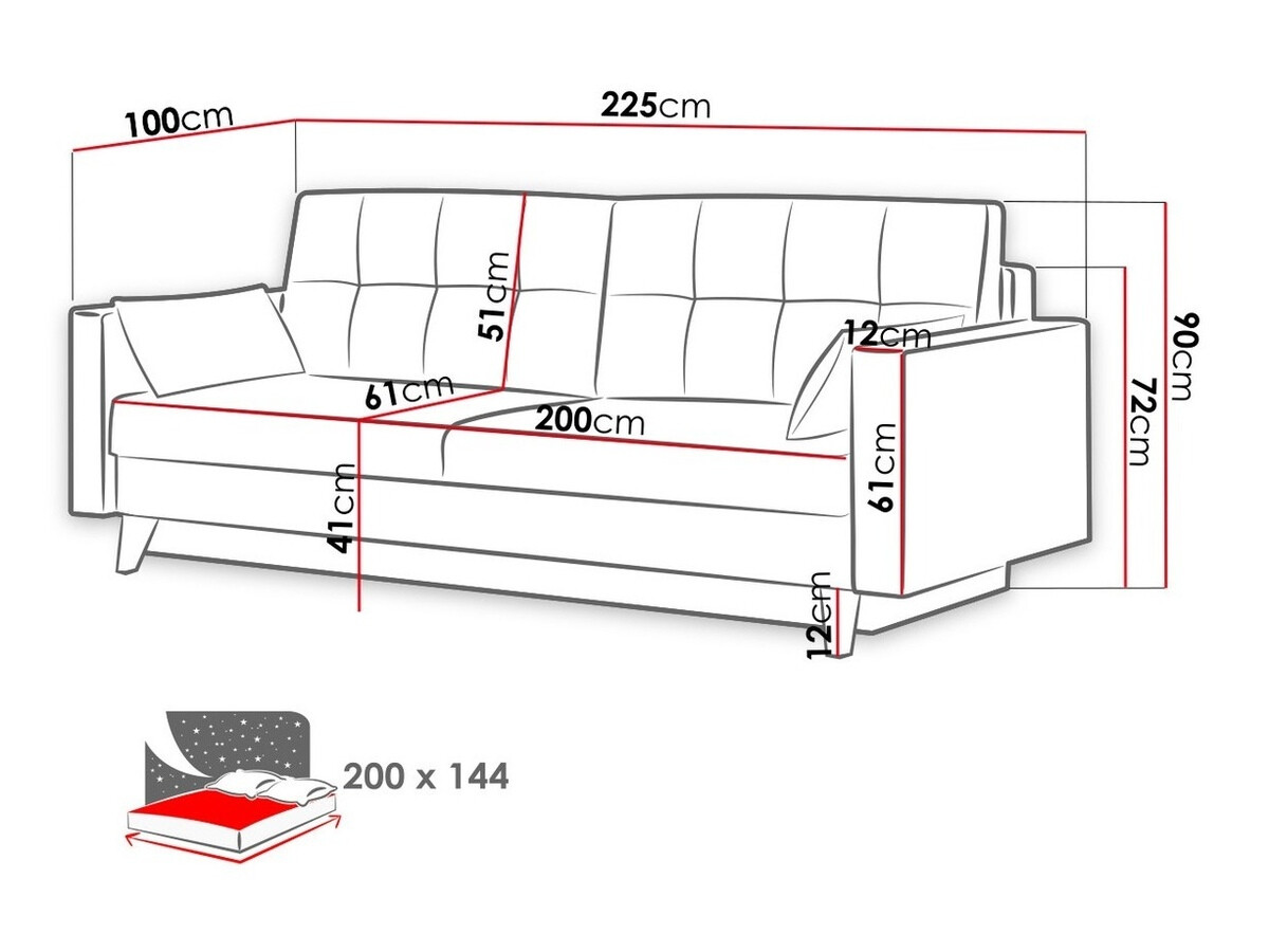 Diivanvoodi Columbus 113 (Sawana 21)