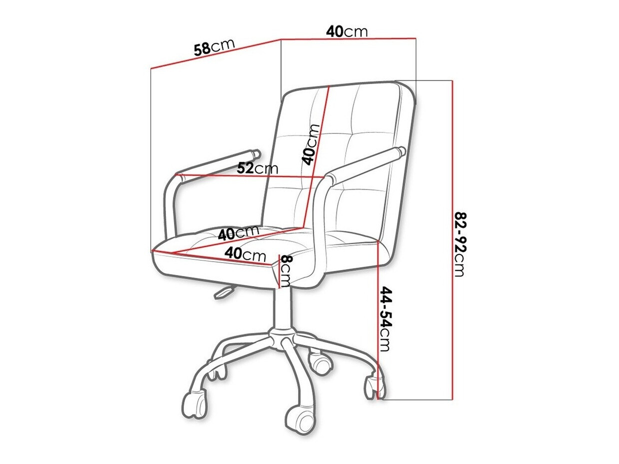 Kontoritool Comfivo Hilaritas I (Must)