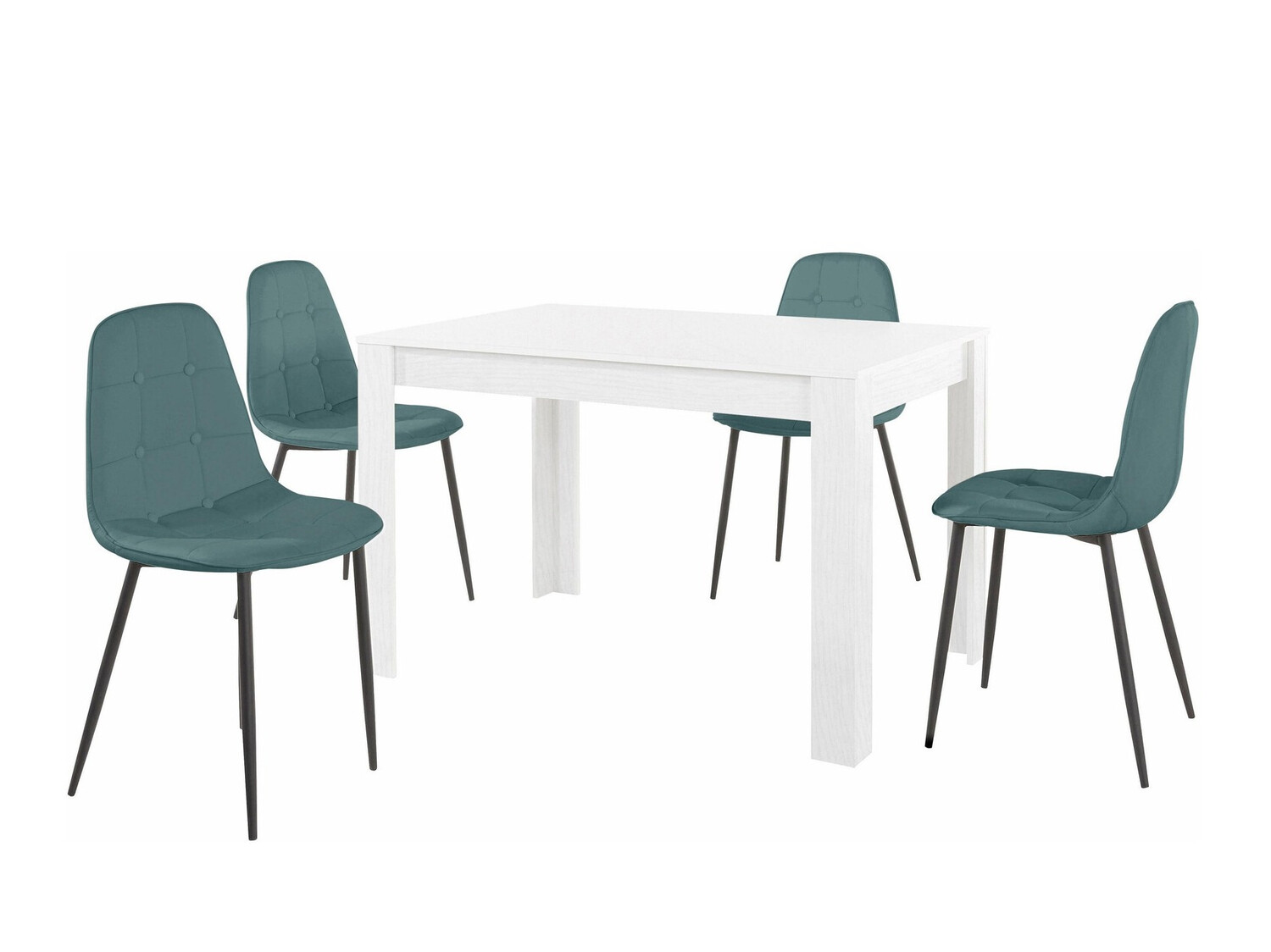 Söögitoakomplekt Denton 456 (Sinine)