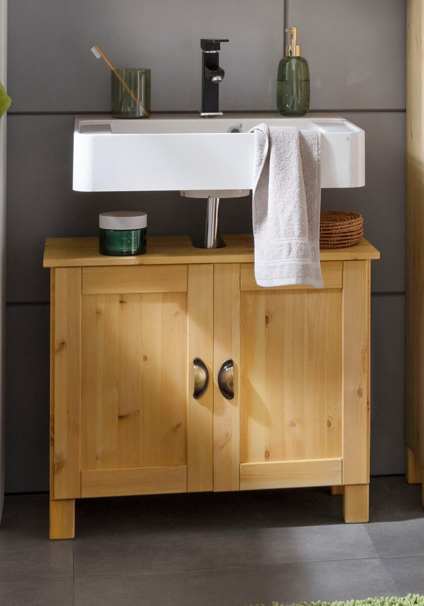 Vannitoa põrandakapp kraanikausile Serelbu 103 (Mänd)