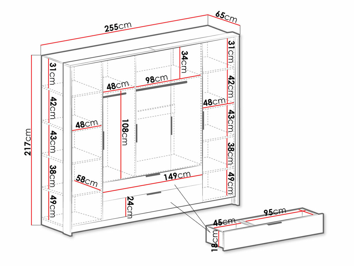 Riidekapp Honolulu 147