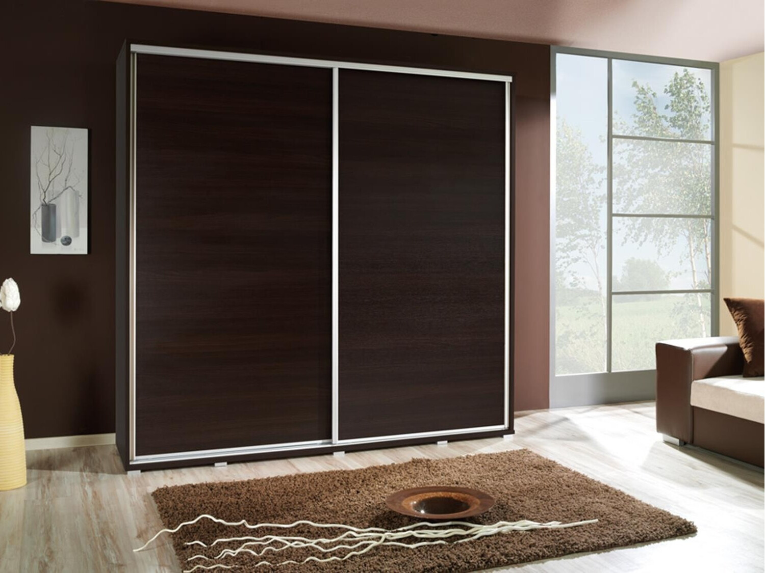 Riidekapp Murrieta 101 (Eebenimust)