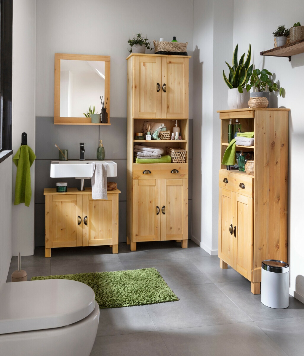 Vannitoa põrandakapp Serelbu 105 (Helepruun)