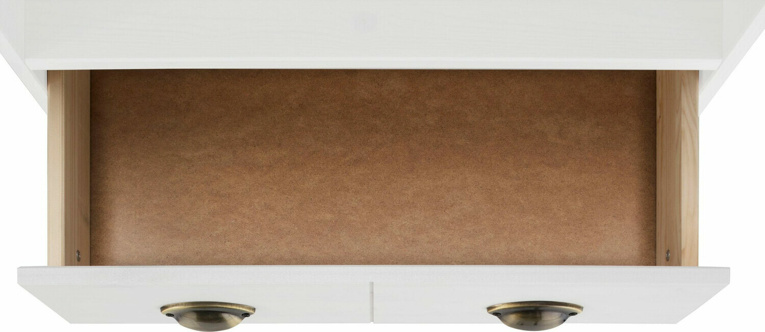 Vannitoa põrandakapp Serelbu 105 (Valge + Helepruun)