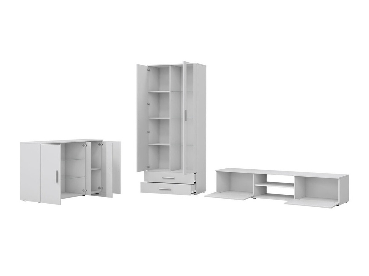 Elutoa komplekt Tornola 116 (Valge + Läikiv valge)