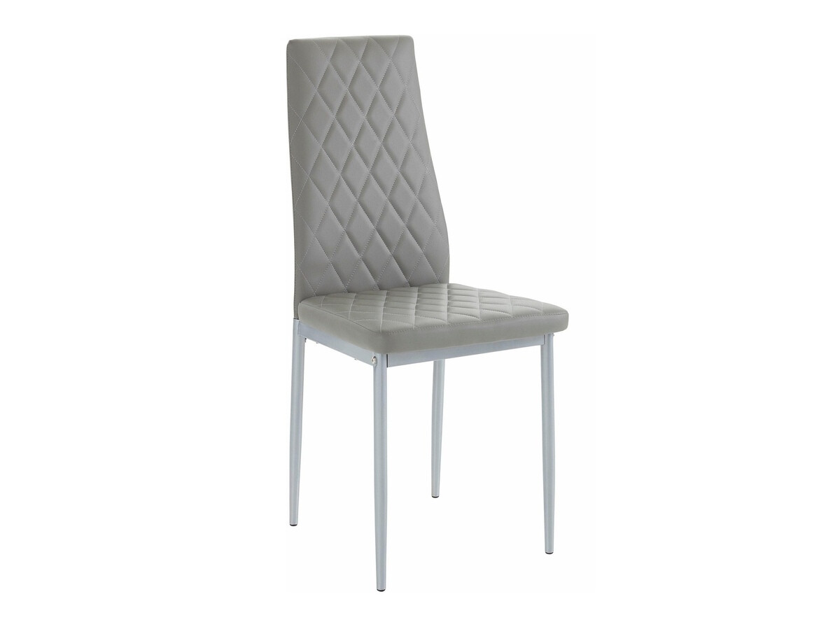 Söögitoakomplekt Denton 600 (Hall + Hõbedane)