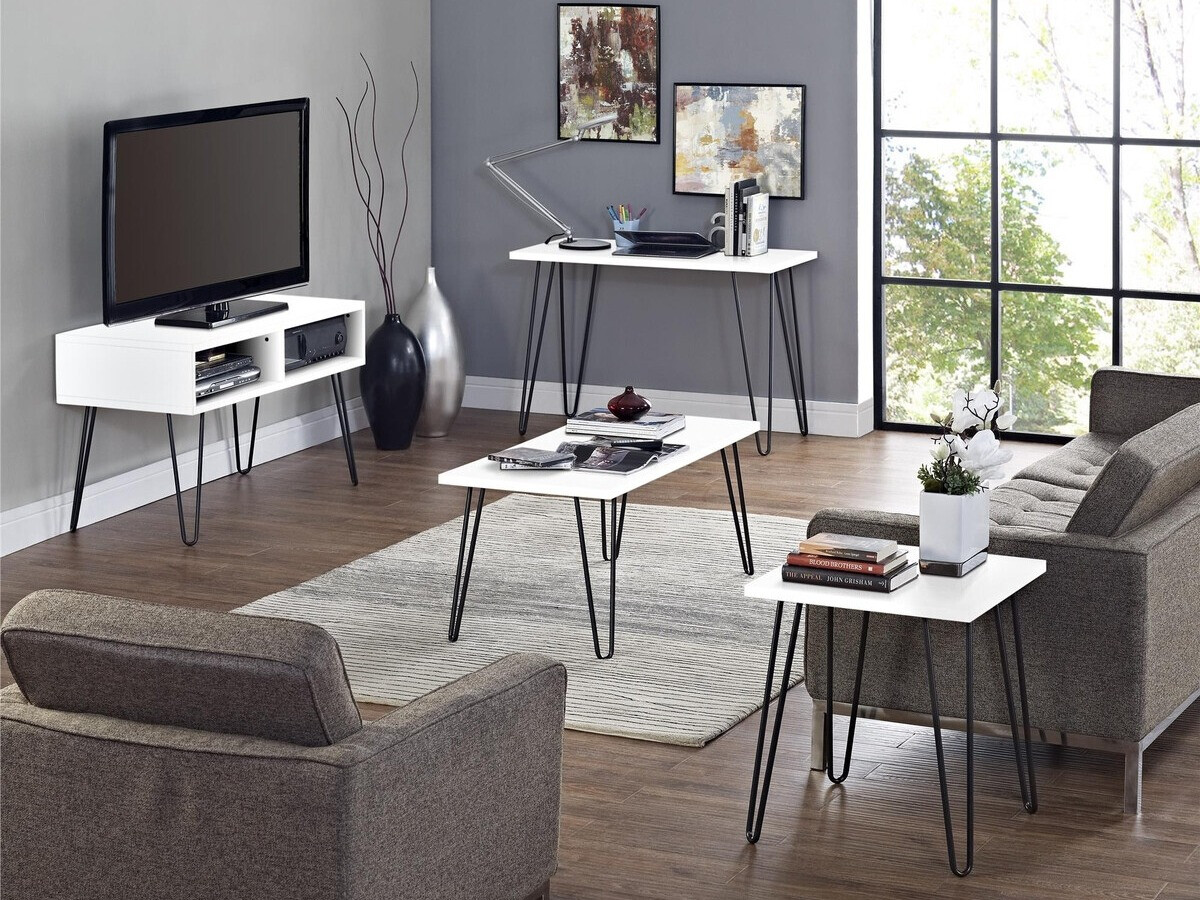 Külglaud Nutive 103 (Valge)