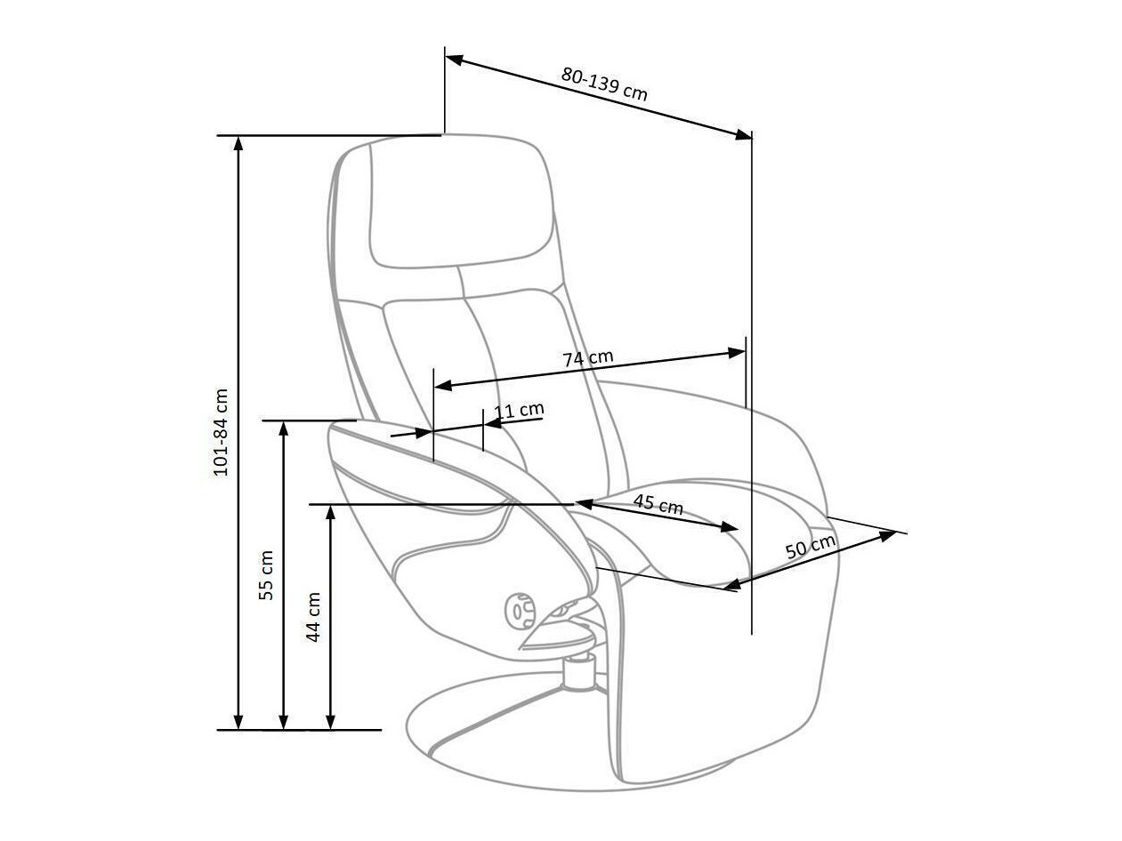 Tugitool recliner Houston 491