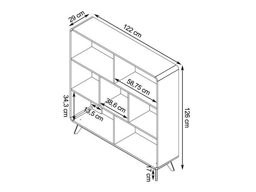 Elutoa komplekt Elbtena 113 (Tamm + Valge)