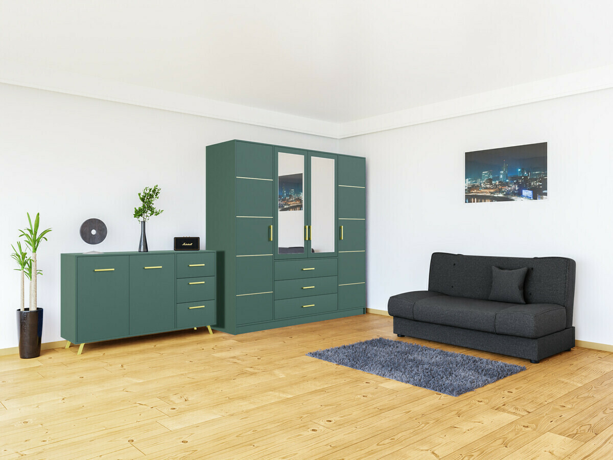 Kummut Dortivu 118 (Roheline + Kuldne)