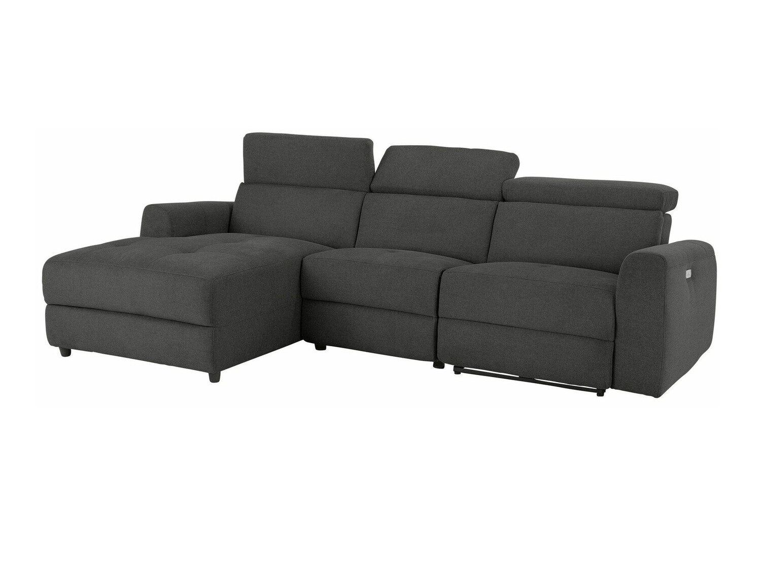 Pehme nurga recliner Denton 1490 (Antratsiit)