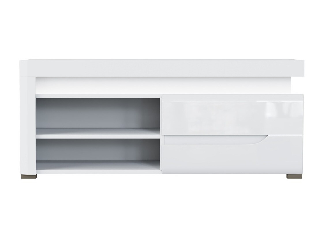 TV-alus Revelmi 100 (Läikiv valge + Valge)