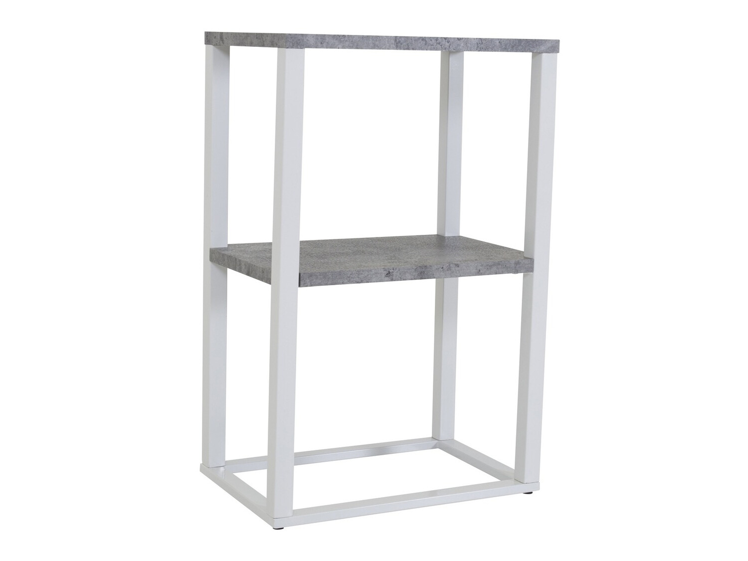 Külglaud Dallas 260 (Betoon + Valge)