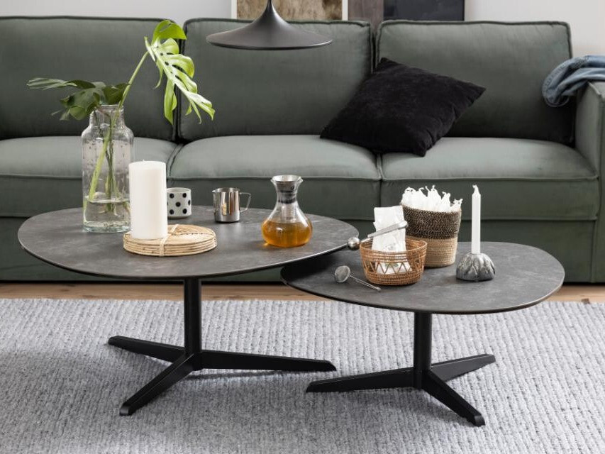 Diivanilaud Norsica 293 (Tumehall + Must)