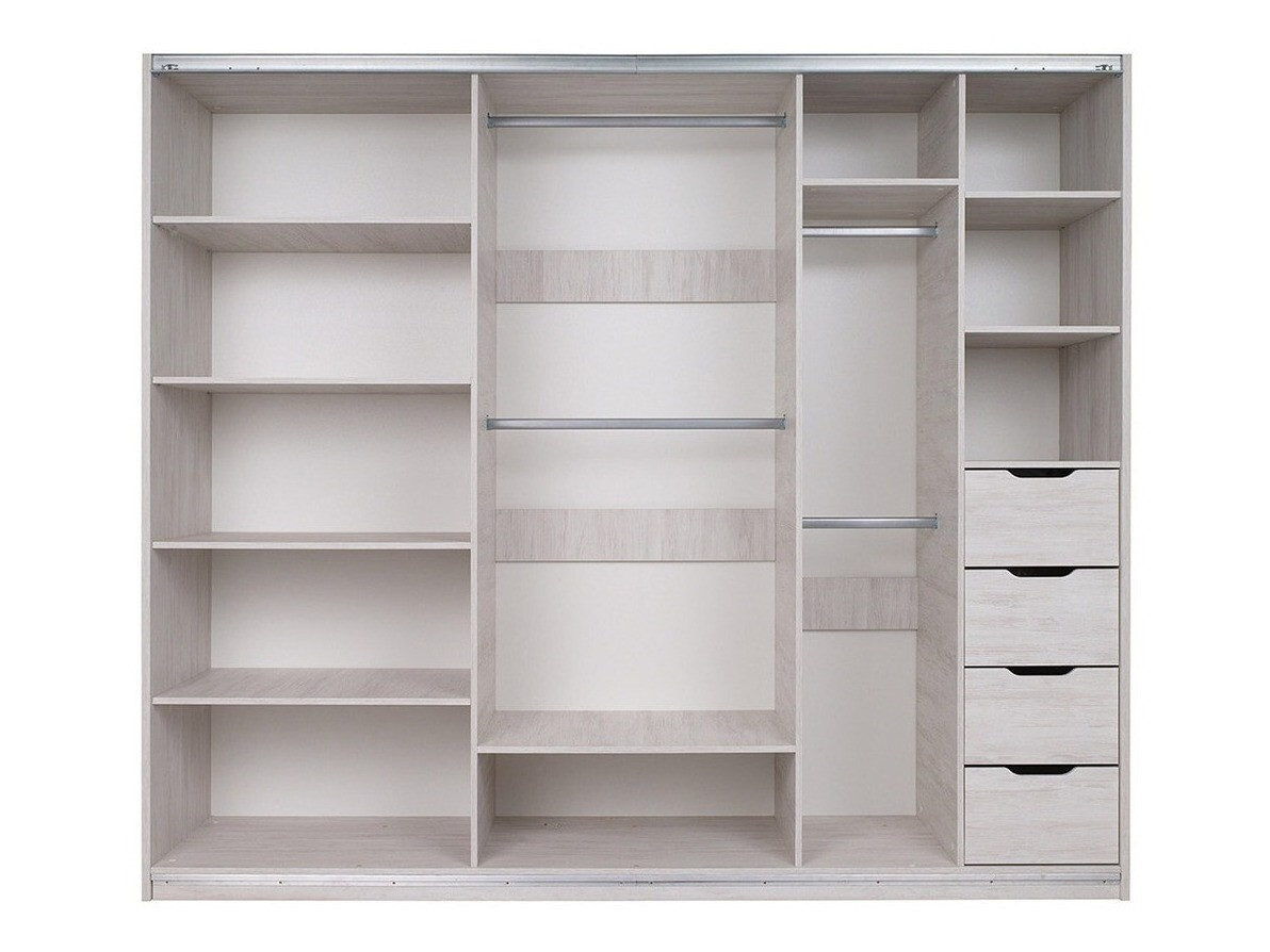 Riidekapp Fivelbo 110 (Monastery tamm + Läikiv must)