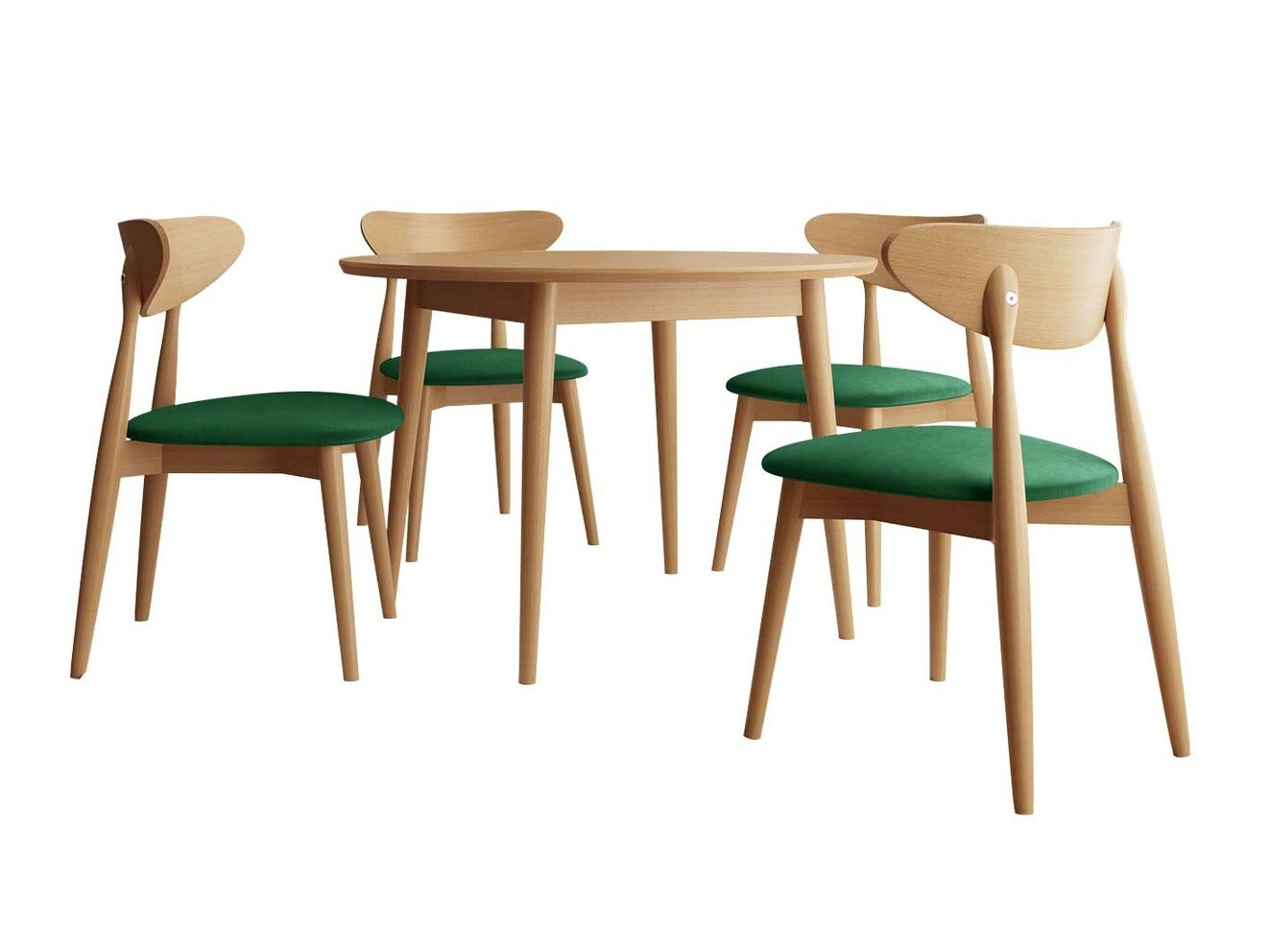 Söögitoakomplekt Racine 134 (Pruun)