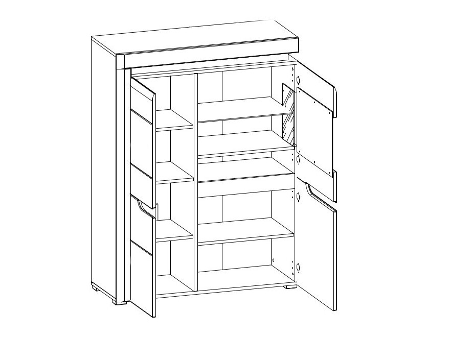 Kapp Revelmi 104 (Tamm + Läikiv valge)