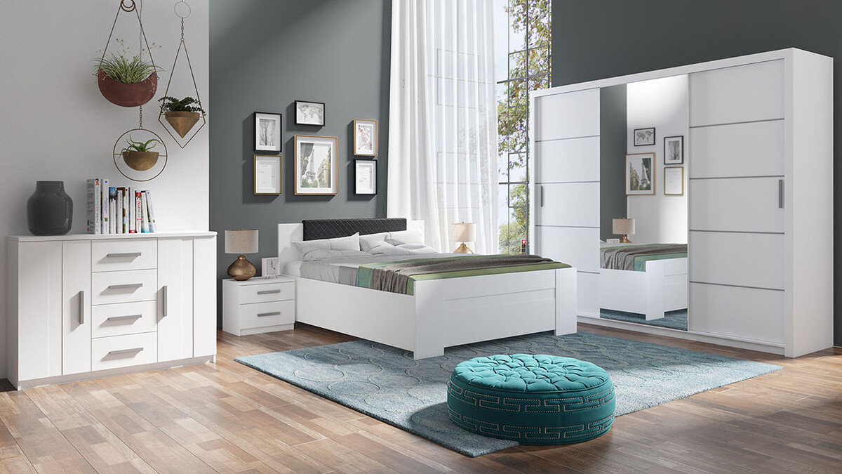 Riidekapp Catromi 111 (Valge)