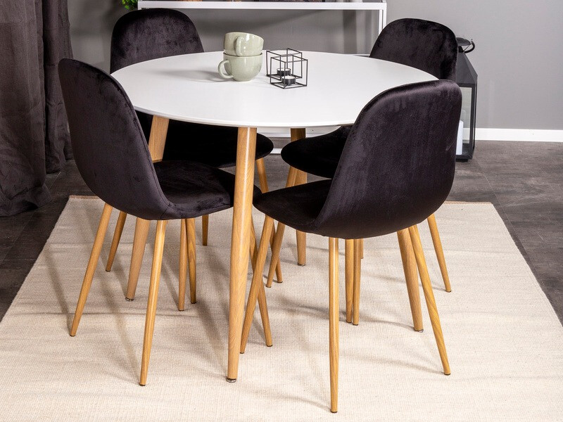 Laud Dallas 126 (Valge + tamm)