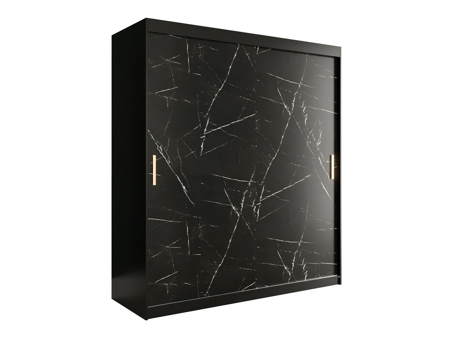 Riidekapp Hartford 249 (Matt must + Must marmor)