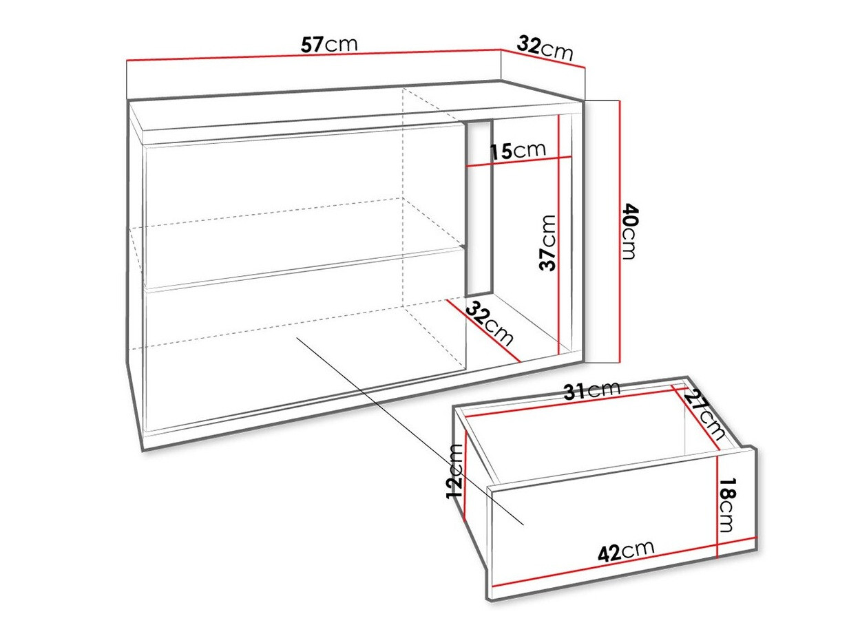 Öökapp Utica 104 (Valge + Läikiv valge)