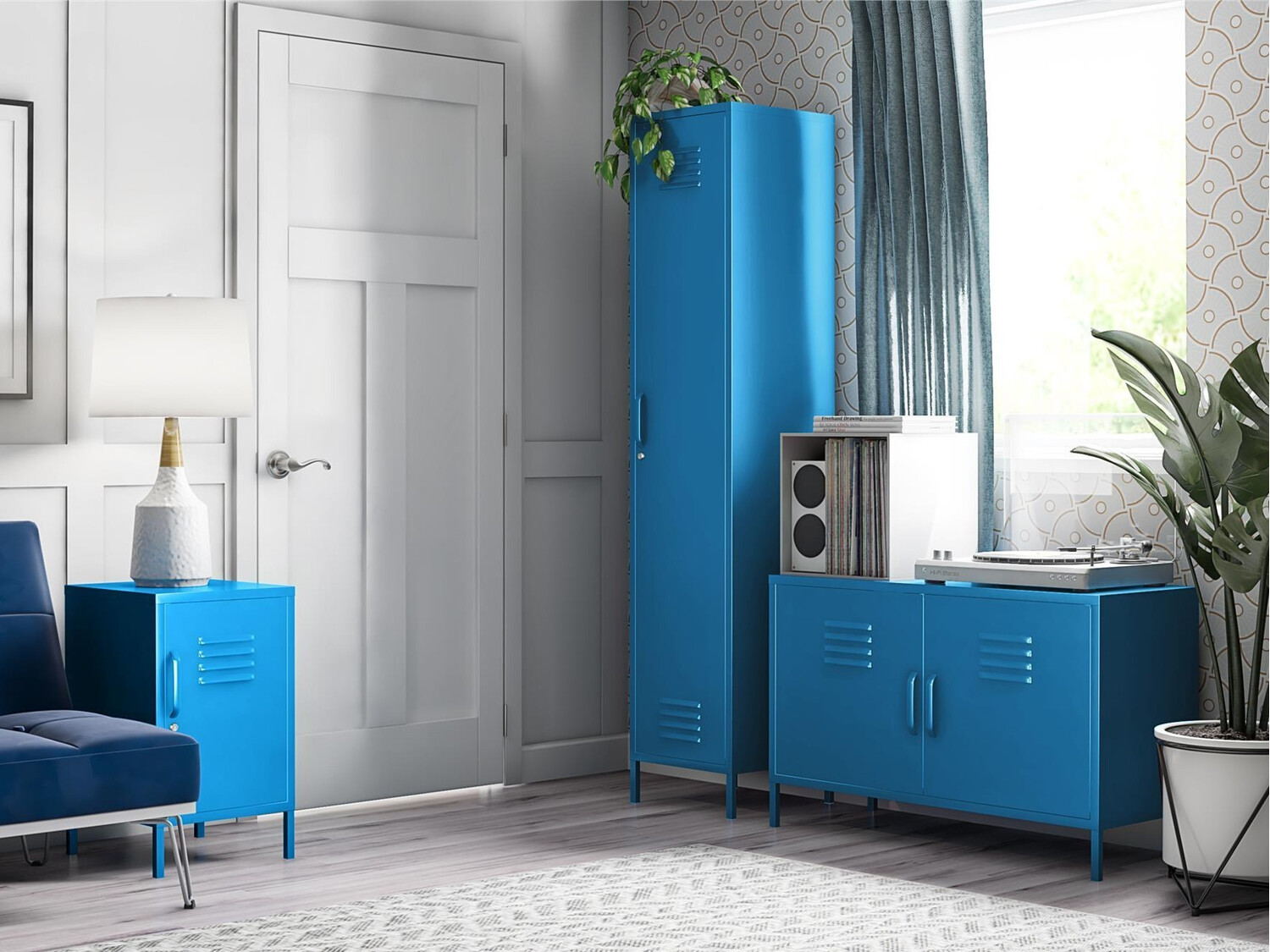 Riiul Novogratz Sersoni 103 (Sinine)