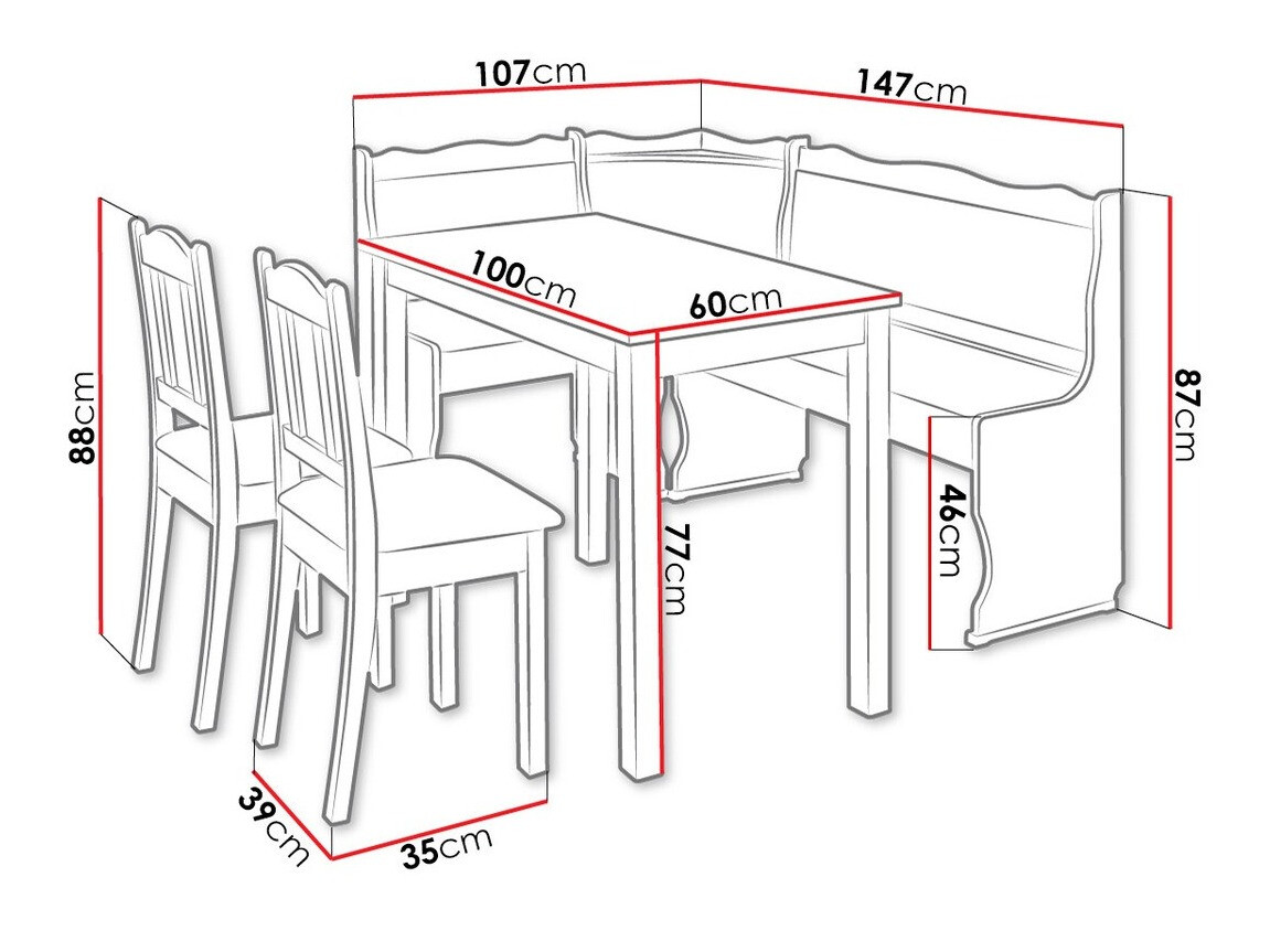 Kööginurk Edmond 105