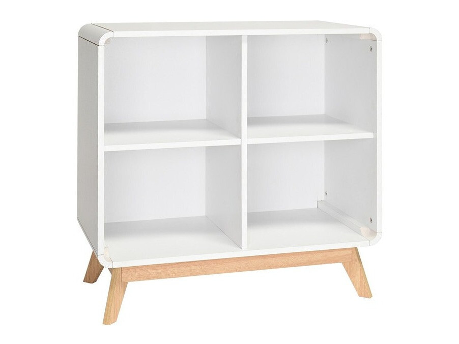 Riiul Elbtena 104 (Valge + Tamm)