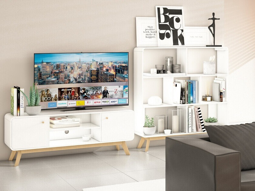 Riiul Elbtena 109 (Valge + Tamm)