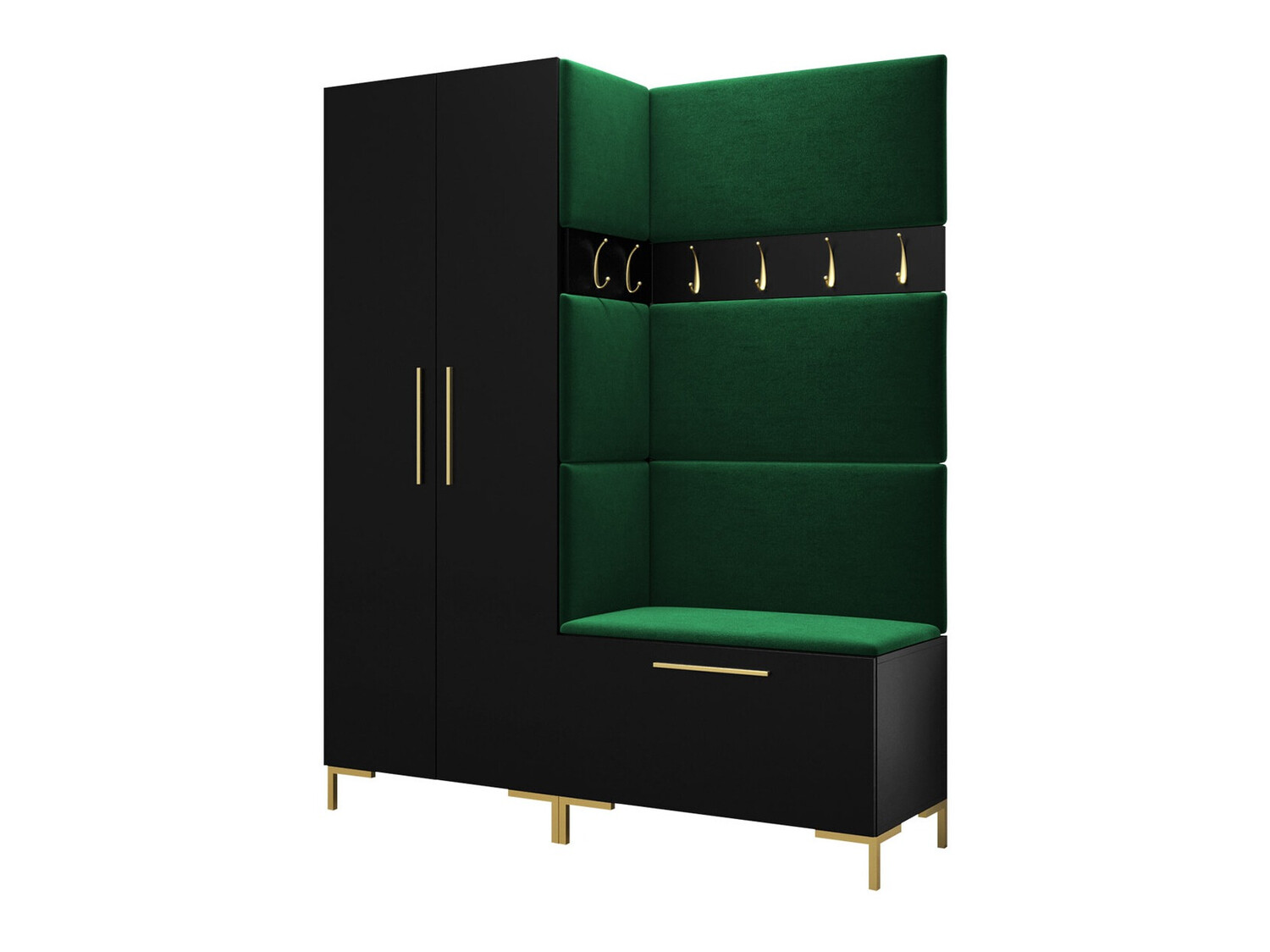 Esikukomplekt Nomal I (Must)