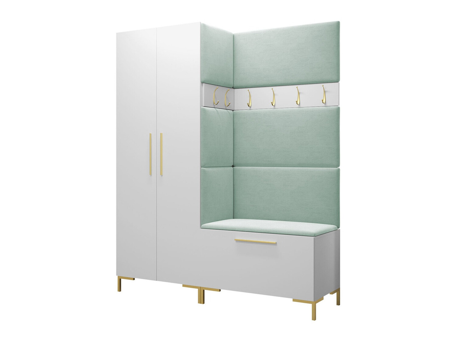 Esikukomplekt Tivsoa 100 (Valge)