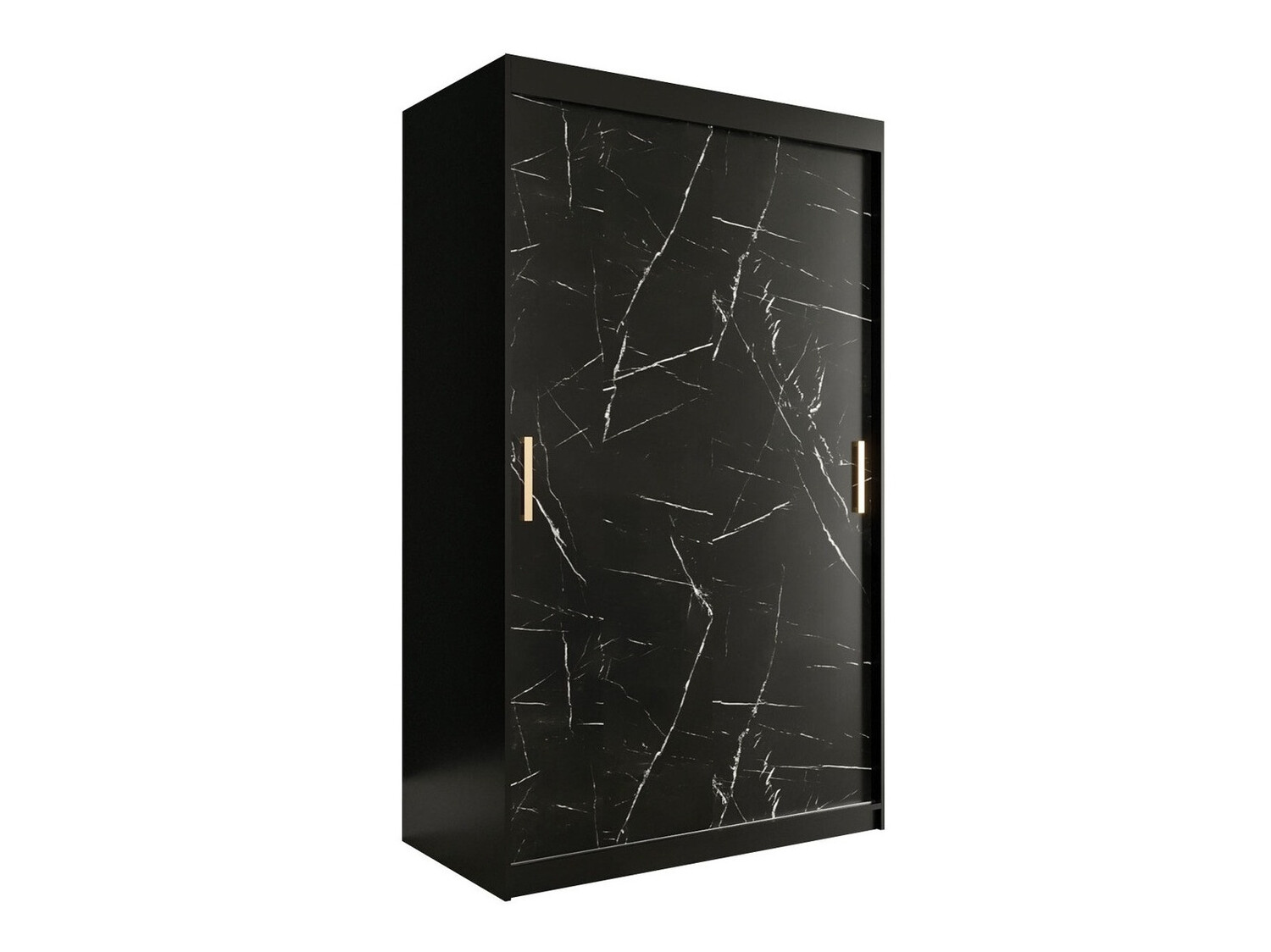 Riidekapp Hartford 247 (Matt must + Must marmor)