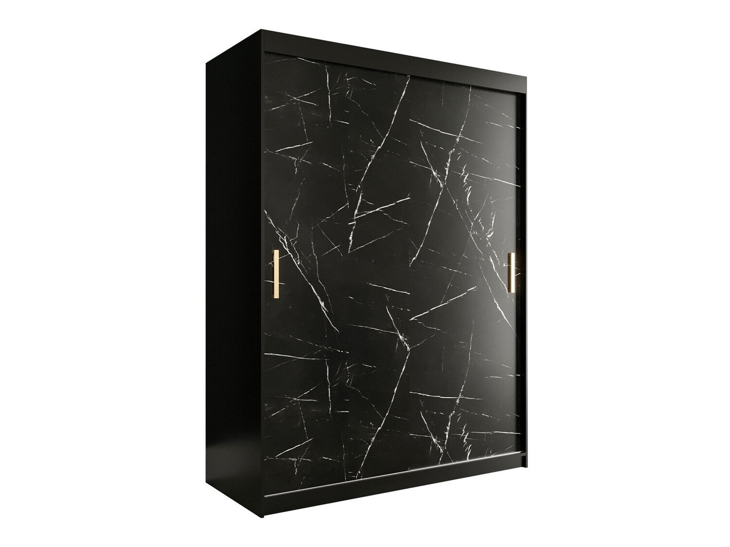 Riidekapp Hartford 248 (Matt must + Must marmor)