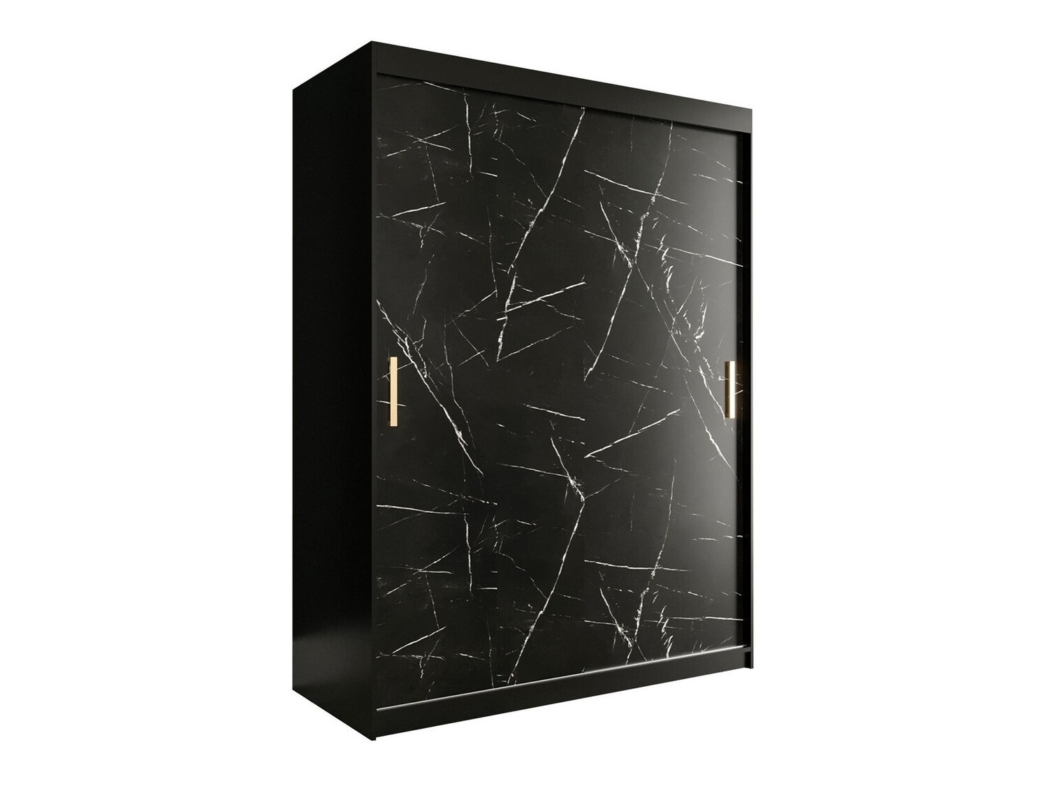 Riidekapp Hartford 248 (Matt must + Must marmor)