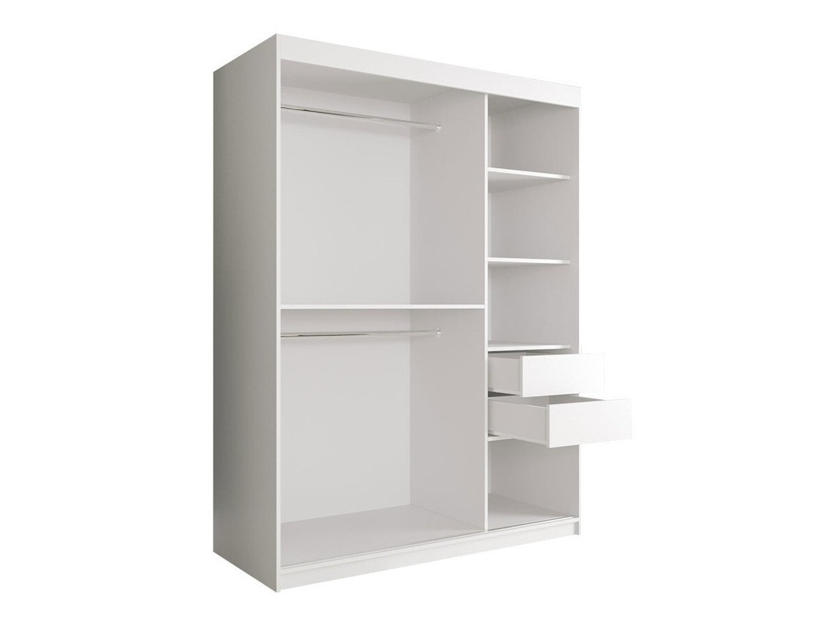 Riidekapp Hartford 248 (Matt must + Must marmor)