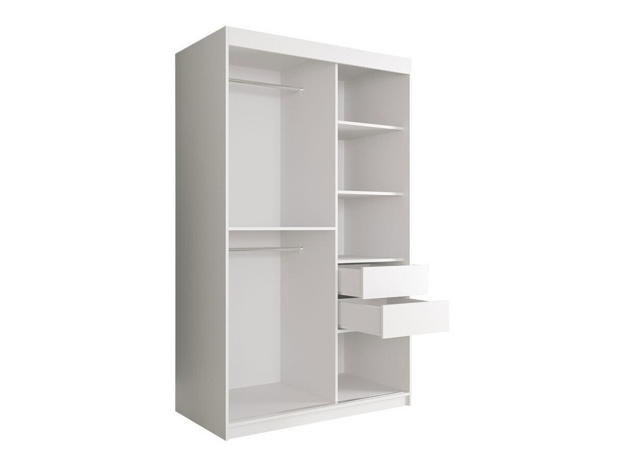 Riidekapp Hartford 259 (Matt must + Must marmor)